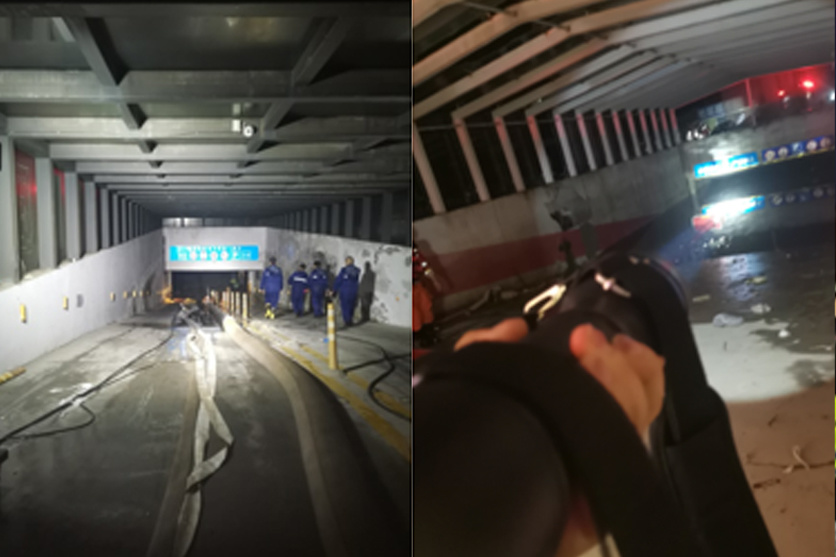 2023年8月石家庄市、涿州市应急防汛抢险救援作业